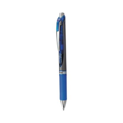 EnerGel RTX Gel Pen, Retractable, Bold 1 mm, Blue Ink, Blue/Gray Barrel1
