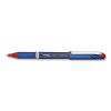 EnerGel NV Gel Pen, Stick, Fine 0.5 mm Needle Tip, Red Ink, Red Barrel, Dozen2