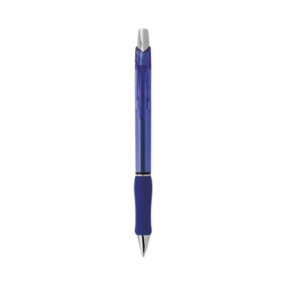 R.S.V.P. Super RT Ballpoint Pen, Retractable, Medium 0.7 mm, Blue Ink, Blue Barrel, Dozen1
