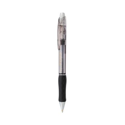 R.S.V.P. Super RT Ballpoint Pen, Retractable, Medium 1 mm, Black Ink, Black Barrel, Dozen1