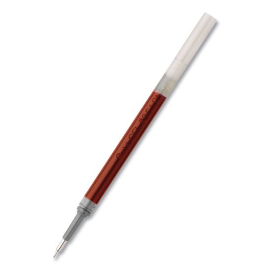 Refill for Pentel EnerGel Retractable Liquid Gel Pens, Fine Needle Tip, Red Ink1