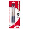 Quicker Clicker Mechanical Pencil, 0.5 mm, HB (#2.5), Black Lead, Smoke Barrel, 2/Pack2