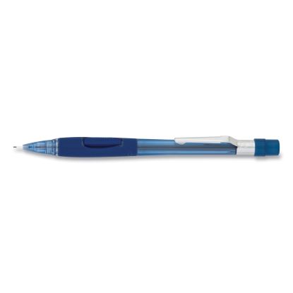 Quicker Clicker Mechanical Pencil, 0.7 mm, HB (#2.5), Black Lead, Transparent Blue Barrel1