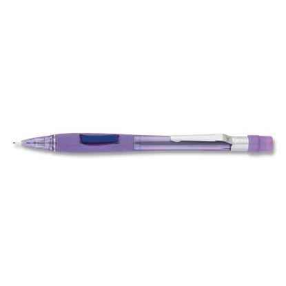 Quicker Clicker Mechanical Pencil, 0.7 mm, HB (#2.5), Black Lead, Transparent Violet Barrel1