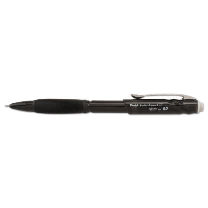 Twist-Erase GT Pencils, 0.7 mm, HB (#2.5), Black Lead, Black Barrel1