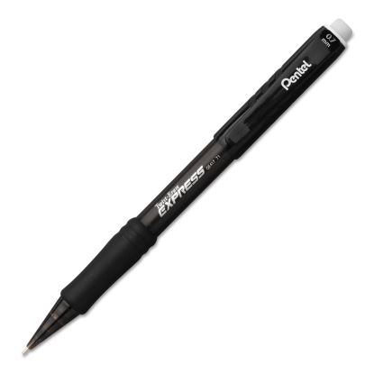 Twist-Erase EXPRESS Mechanical Pencil, 0.7 mm, HB (#2.5), Black Lead, Black Barrel, Dozen1