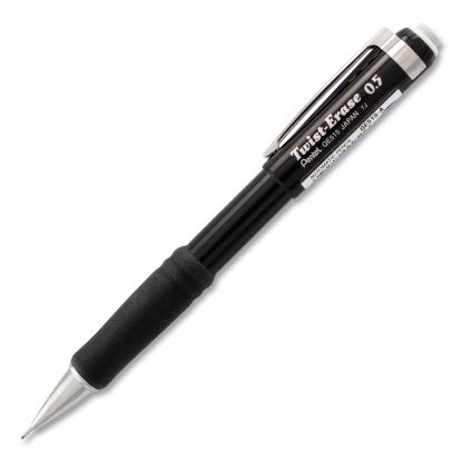Twist-Erase III Mechanical Pencil, 0.5 mm, HB (#2.5), Black Lead, Black Barrel1