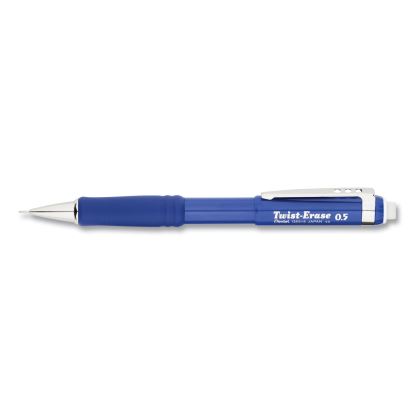 Twist-Erase III Mechanical Pencil, 0.5 mm, HB (#2.5), Black Lead, Blue Barrel1