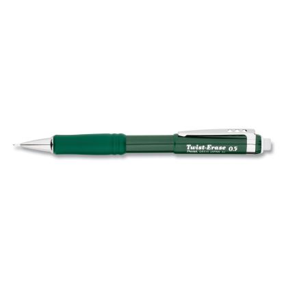 Twist-Erase III Mechanical Pencil, 0.5 mm, HB (#2.5), Black Lead, Green Barrel1