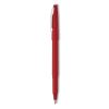 Rolling Writer Roller Ball Pen, Stick, Medium 0.8 mm, Red Ink, Red Barrel, Dozen1