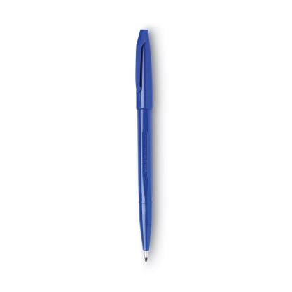 Sign Pen Fine Point Color Marker, Extra-Fine Bullet Tip, Blue, Dozen1