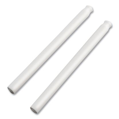 Clic Eraser Refills for Pentel Clic Erasers, Cylindrical Rod, White, 2/Pack1