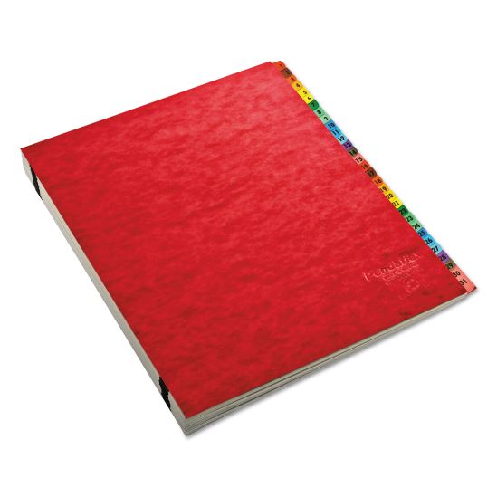 Expanding Desk File, 23 Dividers, Alpha, Letter-Size, Red Cover1