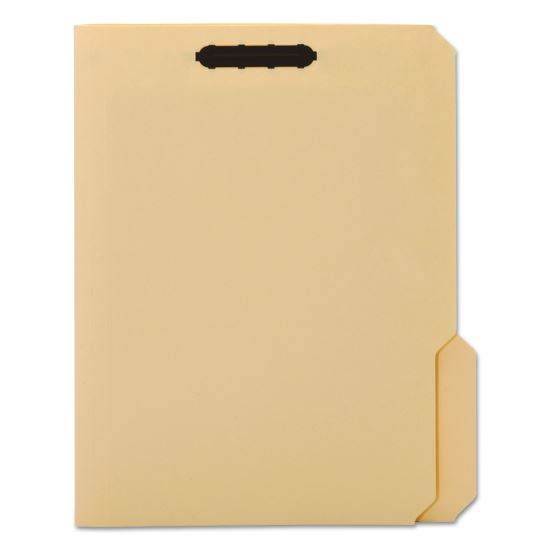 Top Tab Fastener Folder, 2 Fasteners, Letter Size, Manila Exterior, 50/Box1