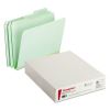 Pressboard Expanding File Folders, 1/3-Cut Tabs: Assorted, Letter Size, 1" Expansion, Green, 25/Box2