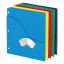 Pocket Project Folders, 3-Hole Punched, Letter Size, Assorted Colors, 10/Pack1