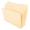 Interior File Folders, 1/3-Cut Tabs: Assorted, Letter Size, Manila, 100/Box2