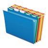 Ready-Tab Colored Reinforced Hanging Folders, Letter Size, 1/5-Cut Tabs, Assorted Colors, 25/Box1