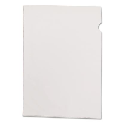 See-In File Jackets, Letter Size, Clear, 50/Box1