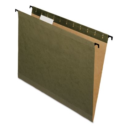 SureHook Hanging Folders, Letter Size, 1/5-Cut Tabs, Standard Green, 20/Box1