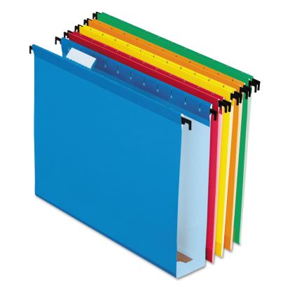 SureHook Hanging Folders, Letter Size, 1/5-Cut Tab, Assorted, 20/Box1