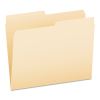 Manila File Folders, 1/2-Cut Tabs: Assorted, Letter Size, 0.75" Expansion, Manila, 100/Box1