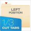 Manila File Folders, 1/3-Cut Tabs: Left Position, Letter Size, 0.75" Expansion, Manila, 100/Box2