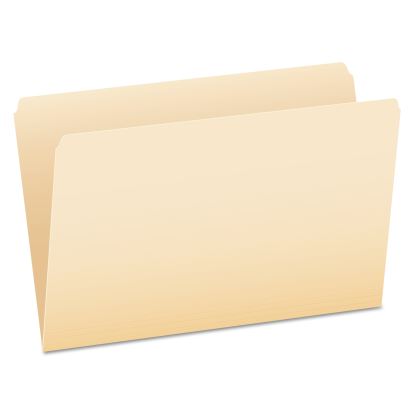 Manila File Folders, Straight Tabs, Legal Size, 0.75" Expansion, Manila, 100/Box1