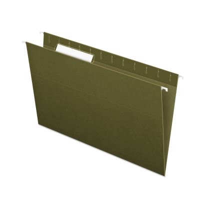 Standard Green Hanging Folders, Legal Size, 1/3-Cut Tabs, Standard Green, 25/Box1