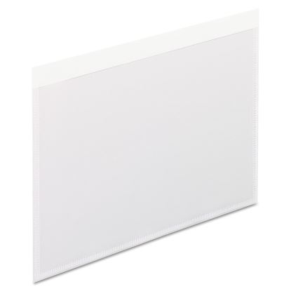 Self-Adhesive Pockets, 4 x 6, Clear Front/White Backing, 100/Box1