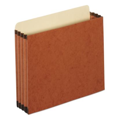 File Cabinet Pockets, 3.5" Expansion, Letter Size, Redrope, 10/Box1