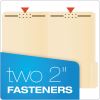 Manila Fastener Folders, 1/3-Cut Tabs: Assorted, 2 Fasteners, Legal Size, Manila Exterior, 50/Box2