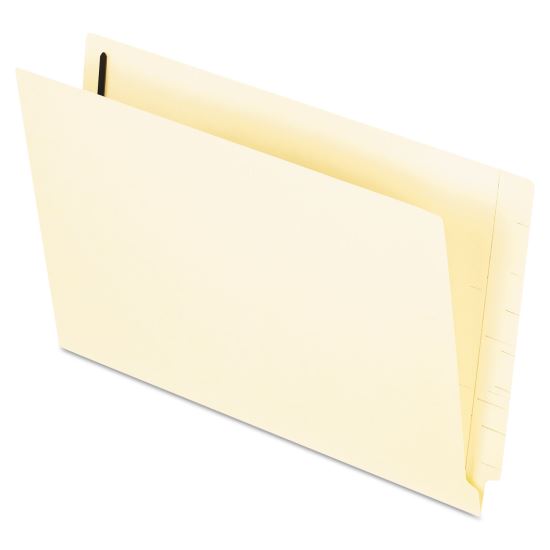 Manila End Tab Expanding Fastener Folders, 2-Ply Tabs, 2 Fasteners, Legal Size, 11-pt Manila Exterior, 50/Box1