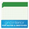 Double-Ply Reinforced Top Tab Colored File Folders, Straight Tabs, Letter Size, 0.75" Expansion, Bright Green, 100/Box2