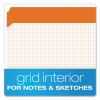 Double-Ply Reinforced Top Tab Colored File Folders, Straight Tabs, Letter Size, 0.75" Expansion, Orange, 100/Box2