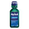 NyQuil Cold and Flu Nighttime Liquid, 12 oz Bottle, 12/Carton1