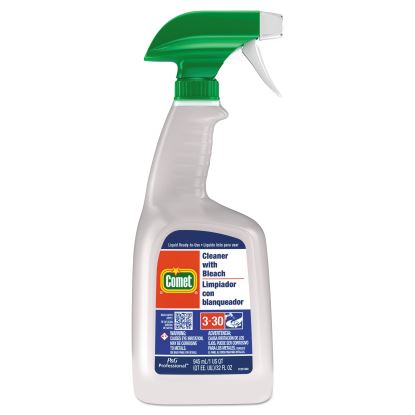 Cleaner with Bleach, 32 oz Spray Bottle, 8/Carton1
