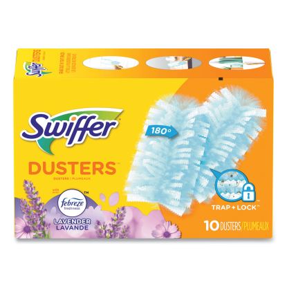Refill Dusters, Dust Lock Fiber, Light Blue, Lavender Vanilla Scent, 10/Box1