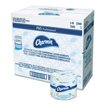 Commercial Bathroom Tissue, Septic Safe, Individually Wrapped, 2-Ply, White, 450 Sheets/Roll, 75 Rolls/Carton1