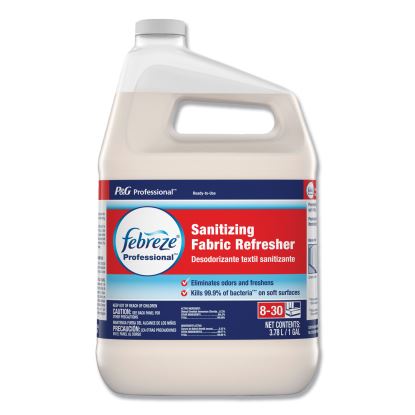 Professional Sanitizing Fabric Refresher, Light Scent, 1 gal Bottle, Ready to Use1