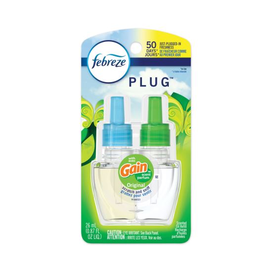 PLUG Air Freshener Refills, Gain Original, 0.87 oz1