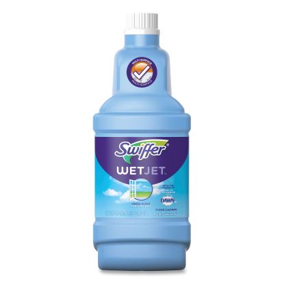 WetJet System Cleaning-Solution Refill, Fresh Scent, 1.25 L Bottle, 4/Carton1
