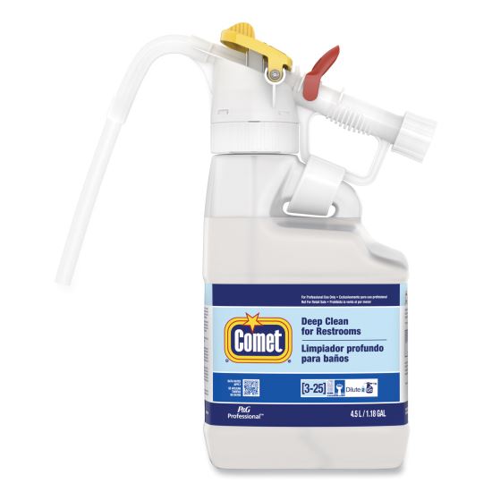 Dilute 2 Go, Comet Deep Clean for Restrooms, Fresh Scent, , 4.5 L Jug, 1/Carton1