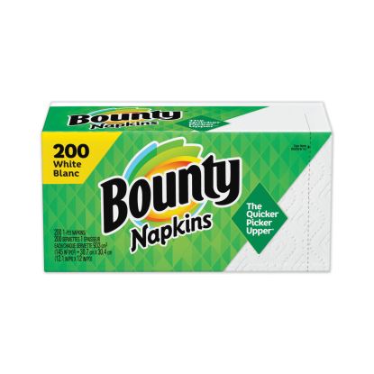 Quilted Napkins, 1-Ply, 12 1/10 x 12, White, 200/Pack, 8 Pack/Carton1