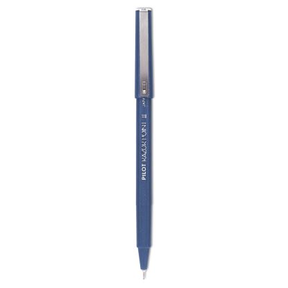 Razor Point II Super Fine Line Porous Point Pen, Stick, Extra-Fine 0.2 mm, Blue Ink, Blue Barrel, Dozen1