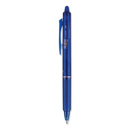 FriXion Clicker Erasable Gel Pen, Retractable, Bold 1 mm, Blue Ink, Blue Barrel, Dozen1