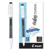 FriXion Fineliner Erasable Porous Point Pen, Stick, Fine 0.6 mm, Black Ink, Black Barrel, Dozen2