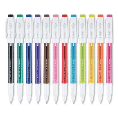 FriXion Fineliner Erasable Porous Point Pen, Stick, Fine 0.6 mm, Assorted Ink and Barrel Colors, 72/Pack1