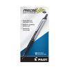 Precise V10RT Roller Ball Pen, Retractable, Bold 1 mm, Black Ink, Black Barrel, Dozen2