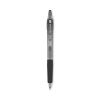 Precise Gel BeGreen Gel Pen, Retractable, Fine 0.7 mm, Black Ink, Black Barrel, Dozen1